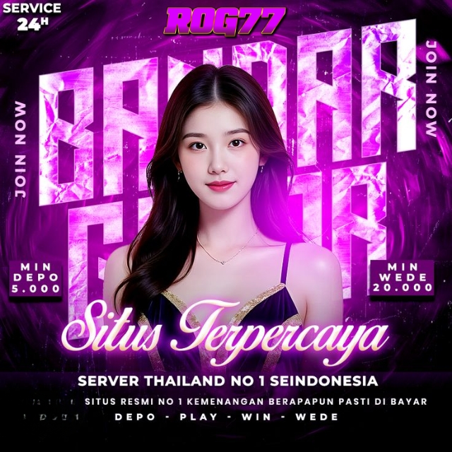 ROG77 Daftar Slot Gacor Server Thailand Terpercaya Mudah Maxwin Hari Ini image 1